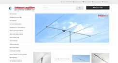 Desktop Screenshot of antennas-amplifiers.com